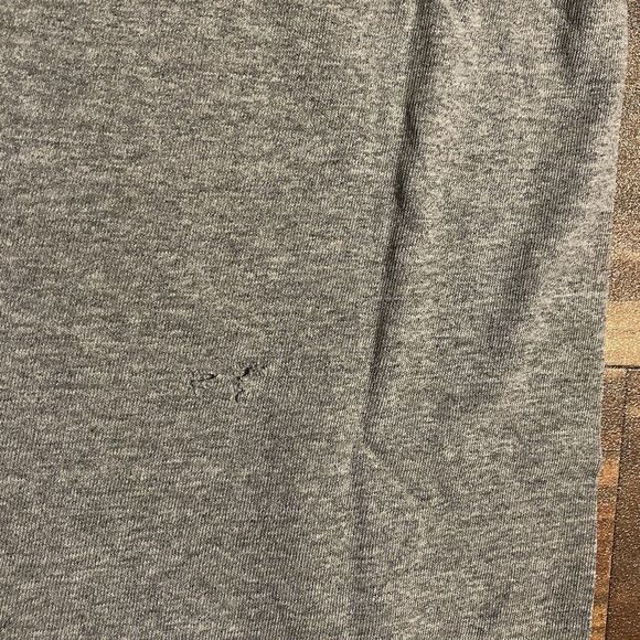 Vintage 90s Nike Just Do It Center Swoosh Graphic T-Shirt Size M Gray Grey Tag - Picture 9 of 9